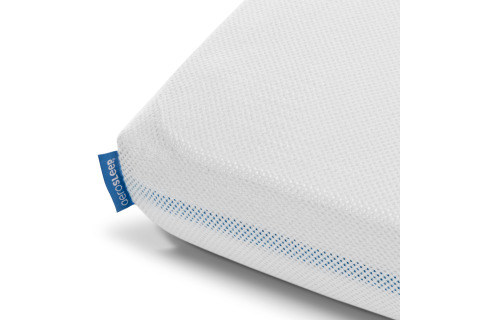 Fitted sheet - bed - 110 x 60 cm - white