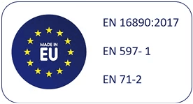 MADE IN EU - EN 16890:2017